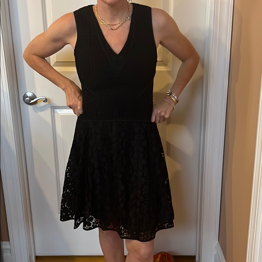 DVf black lace dress